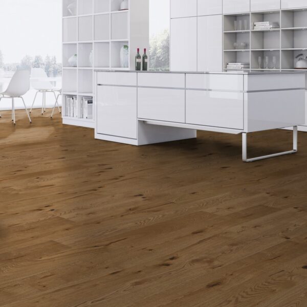 Weitzer Diele 1800 Eiche  Mandel wild bunt gebürstet gefast ProActive+ 62617 – Bild 3