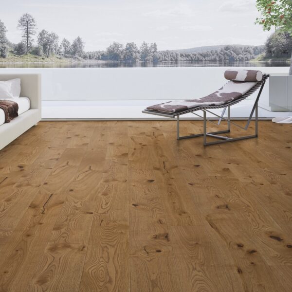 Weitzer Diele 1800 Eiche  Mandel wild bunt gebürstet gefast ProActive+ 62617 – Bild 4