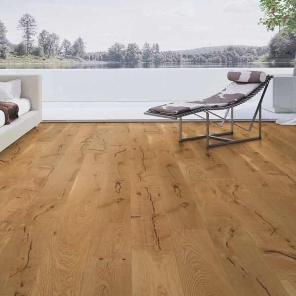 Weitzer Diele 1800 Eiche   wild bunt gebürstet gefast ProVital finish 69005 – Bild 4