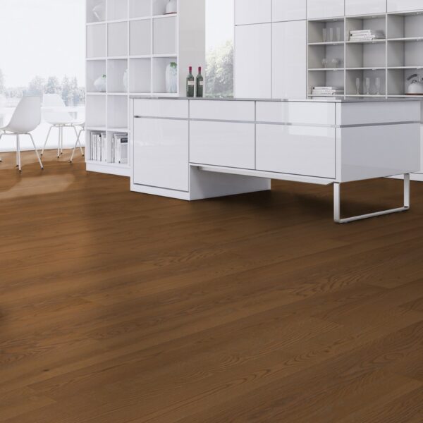 Weitzer Diele 1800 Esche  Amber lebhaft bunt gebürstet gefast ProActive+ 69342 – Bild 3