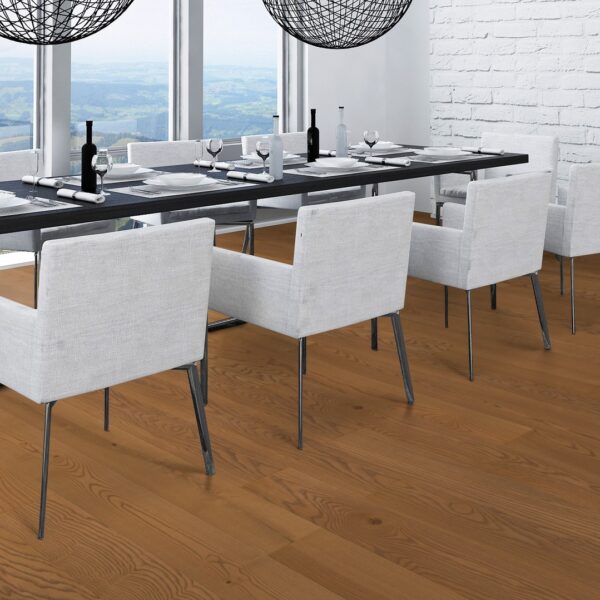 Weitzer Diele 1800 Esche  Amber lebhaft bunt gebürstet gefast ProVital finish 69343 – Bild 2