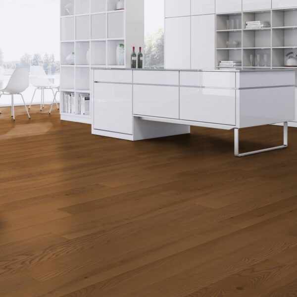 Weitzer Diele 1800 Esche  Amber lebhaft bunt gebürstet gefast ProVital finish 69343 – Bild 3