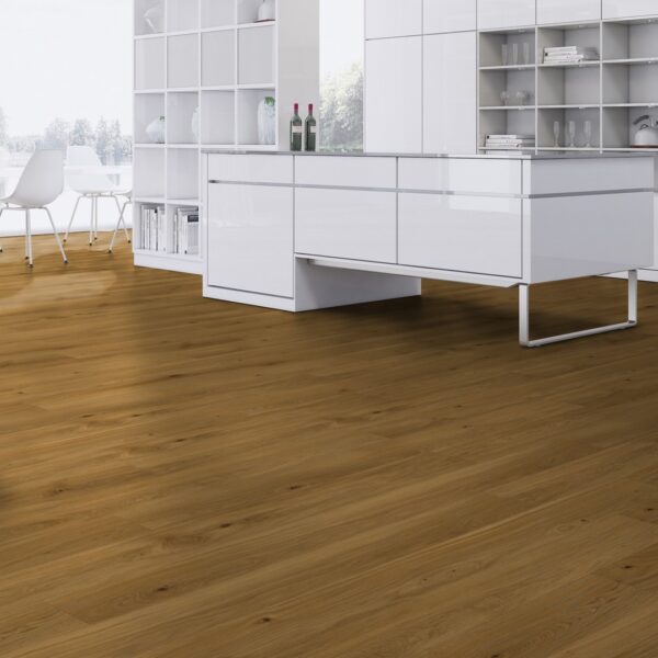 Weitzer Diele 1800 Eiche  Mandel lebhaft gebürstet gefast ProVital finish 69349 – Bild 3