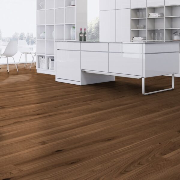 Weitzer Diele 1800 Eiche  Amber lebhaft gebürstet gefast ProVital finish 69352 – Bild 3