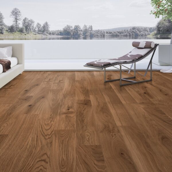Weitzer Diele 1800 Eiche  Amber lebhaft gebürstet gefast ProVital finish 69352 – Bild 4