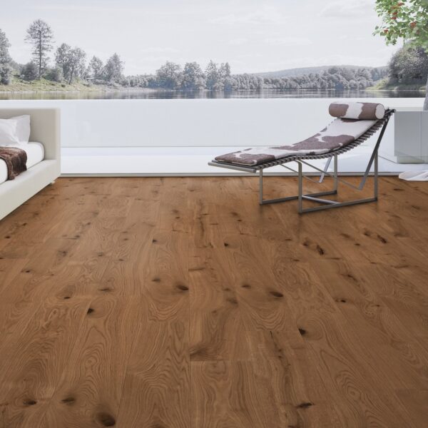 Weitzer Diele 1800 Eiche  Amber wild gebürstet gefast ProVital finish 69370 – Bild 4
