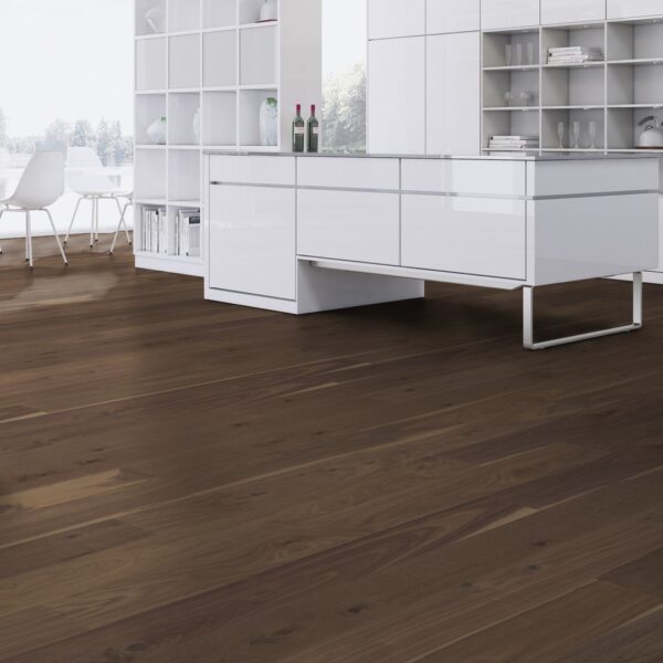 Weitzer Diele 1800 Nussbaum gedämpft  lebhaft bunt  gefast ProVital finish 69379 – Bild 3