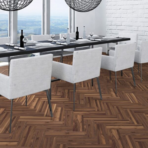 Weitzer Strip 360 Nussbaum gedämpft  lebhaft bunt   ProVital finish 69574 – Bild 2