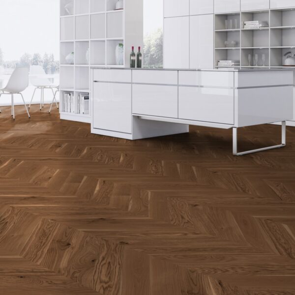 Weitzer Stab 750 Eiche  Amber lebhaft bunt gebürstet gefast ProVital finish 69697 – Bild 3