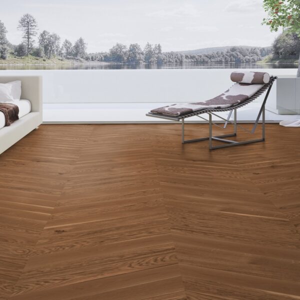 Weitzer Stab 750 Eiche  Amber lebhaft bunt gebürstet gefast ProVital finish 69698 – Bild 4