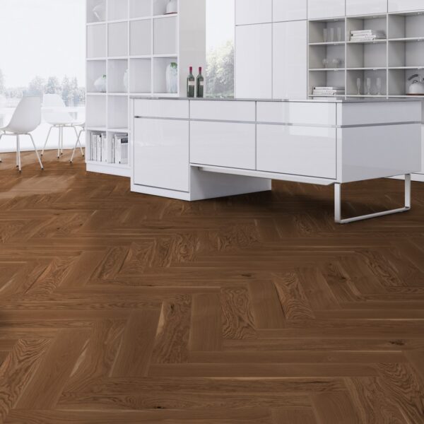 Weitzer Stab 750 Eiche  Amber lebhaft bunt gebürstet gefast ProVital finish 69710 – Bild 3