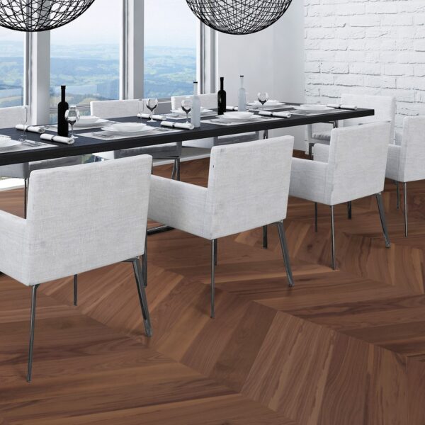 Weitzer Stab 750 Nussbaum gedämpft  lebhaft bunt  gefast ProVital finish 69730 – Bild 2