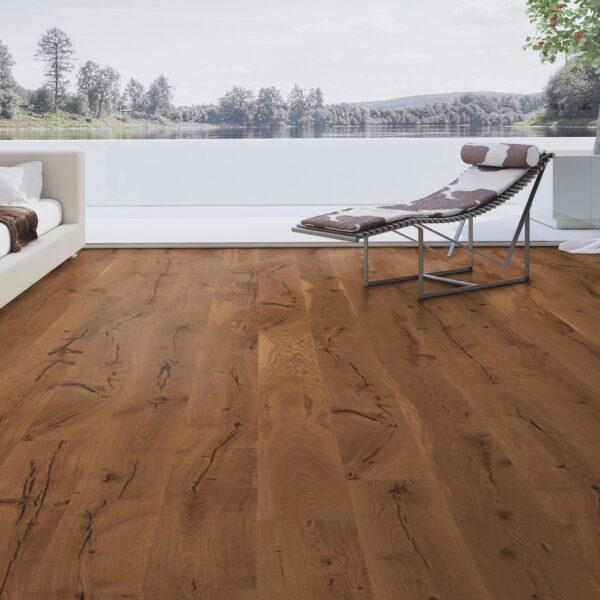 Weitzer Diele 2245 PLUS Eiche  Amber wild bunt gebürstet gefast ProVital finish 73241 – Bild 4