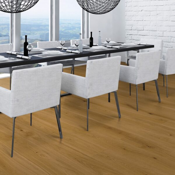 Weitzer Diele 2245 Eiche  Mandel lebhaft stark gebürstet gefast ProVital finish 76295 – Bild 2