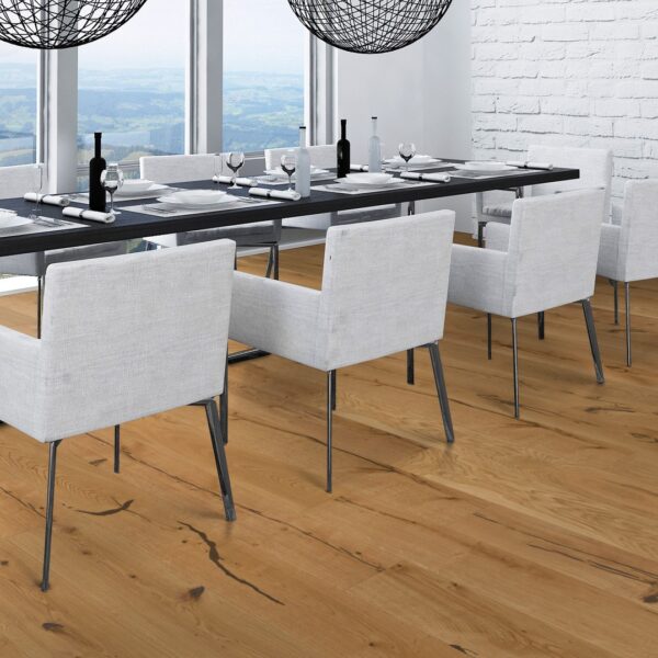 Weitzer Diele 2245 Eiche   wild bunt gebürstet gefast ProActive+ 76344 – Bild 2