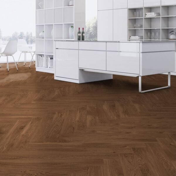 Weitzer Diele 1000 Eiche  Amber lebhaft gebürstet gefast ProVital finish 77642 – Bild 3