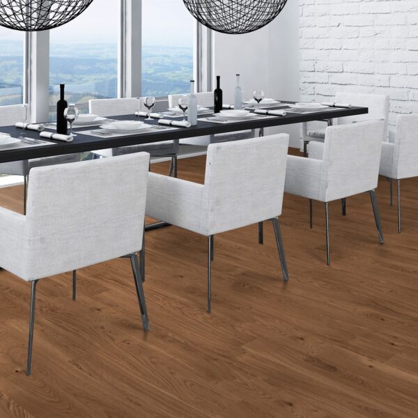 Weitzer Diele 1000 Eiche  Amber lebhaft gebürstet gefast ProVital finish 77663 – Bild 2
