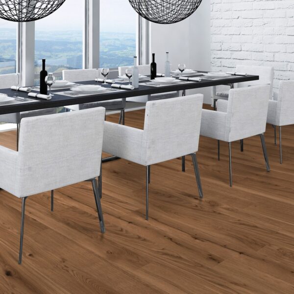 Weitzer Diele 1400 Eiche  Amber lebhaft gebürstet gefast ProVital finish 77783 – Bild 2