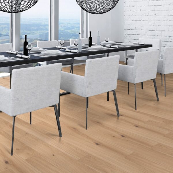 Weitzer Diele 1400 Eiche  Pure lebhaft gebürstet gefast ProVital finish 77789 – Bild 2