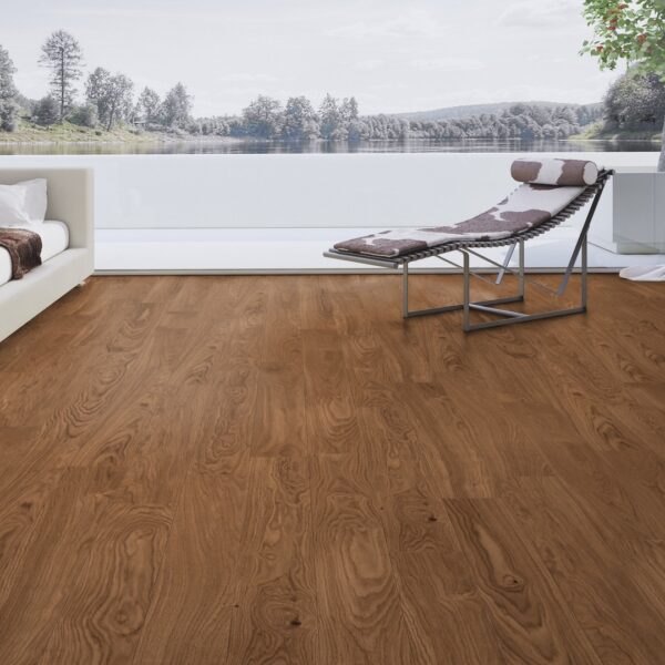 Weitzer Diele 1400 Eiche  Amber ruhig gebürstet gefast ProVital finish 77790 – Bild 4